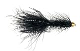 Feeder Creek Conehead Wooly Bugger Fly Fishing Wet Flies for Trout, Bass, Salmon and Other Freshwate