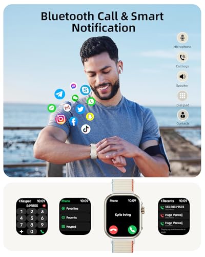 Parsonver Smart Watch Answer/Make Calls for Men Women Built-in GPS - Image 3