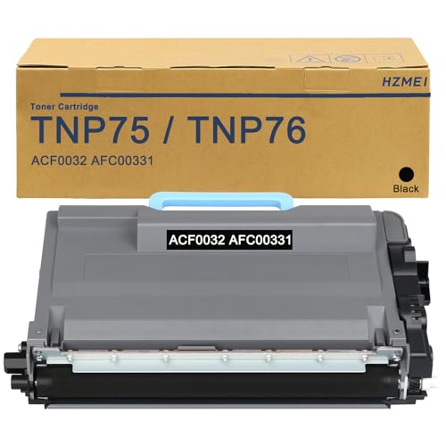HZMEI TNP-75 TNP-76 TNP75 TNP76 Black Toner Cartridge