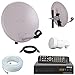 Produktbild Digital Camping SAT Anlage 40 cm Spiegel + HD Sat Receiver + HD Single LNB + 10m Kabel