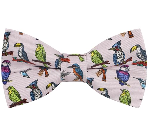 Image of OCIA Cute Pattern Pre-tied Bow Tie Adjustable Bowties for Adult & Children