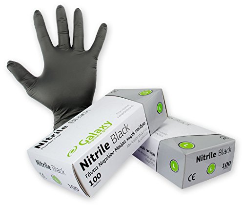 Preisvergleich Produktbild Galaxy Safety 242 07 Handschuhe Nitril schwarz
