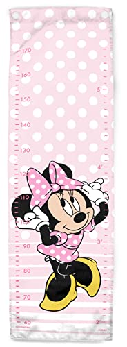 Disney Minnie Mouse, Échelle de croissance - 38x127cm - 100% Polyester