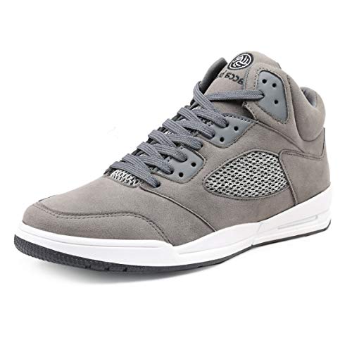 Bacca Bucci Men’s Korean Style High Top Platform Fashion Sneaker/Sports/Casual Shoes for Men