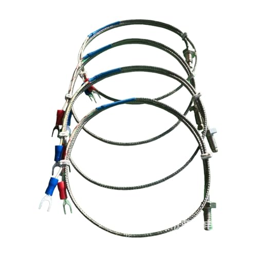 Thermocouple type K M6 sonde température fil blindé M8 1m