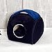 Cozy Cat Cube Cave Bed Self-Warming Pet Bed with Washable Cushion Pillow, Top Portable Handle, Pet Bed for Cats and Small Dogs Pet Tent Cave House Bed,45x45x45cm,Navy Blue