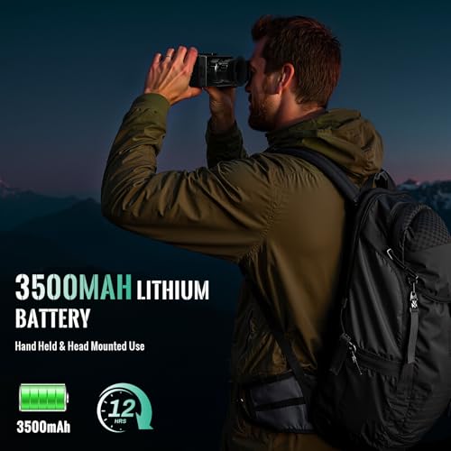 Gafas de visión nocturna 4K con zoom 8x y enfoque manual miniatura 2