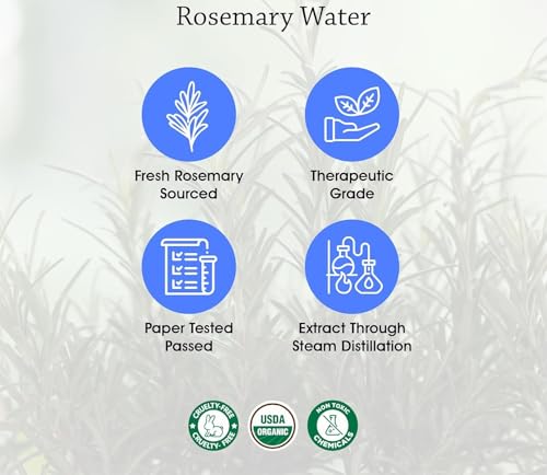 Image of ONESTA Rosemary Water Hair Spray for Hair Growth & Hair Fall Control | Strengthens Roots Nourishes Scalp Promotes Thicker & Fuller Hair | Daily Leave-In Rosemary Hair Mist for Men & Women | 100ml