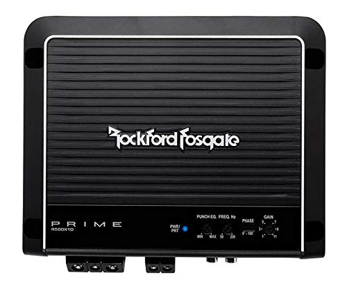 Amazon.com: Rockford Fosgate Prime R500X1D - Amplificador mono RMS