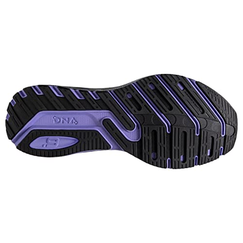 Brooks Brooks Women's Launch 9 Neutral Running Shoe - Black/Coral/Purple - 8.5