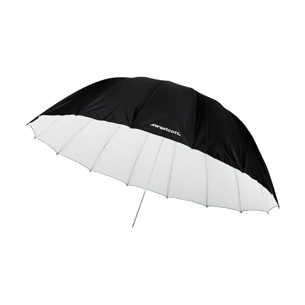 Westcott Set di ombrelli da 1,8 m, include varietà argento, bianco e diffusione per illuminazione morbida per ritratti fotografici