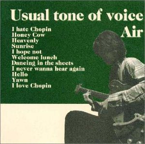 Air Usual tone of voice アナログレコード AIR 41GES01TCEL.jpg