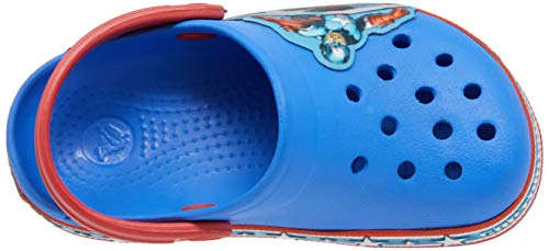 Sandália FunLab Crocband Captain America Kids, Crocs, Criança Unissex, Varsity Blue/Red, 30