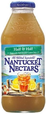Nantucket Nectars, Tea Squeezed Half And Half, 16 Ounce