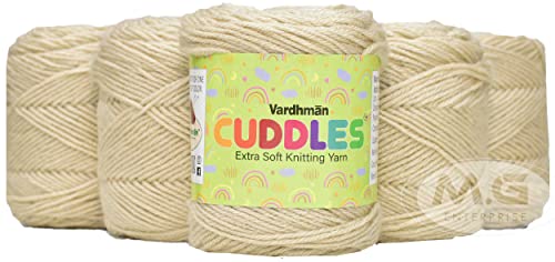 Image of Vard Hman 100% Acrylic Wool Skin 9 PC Baby Wool Ball Hand Knitting Wool /Art Craft Soft Fingering Crochet Hook Yarn-J Art-ADDG