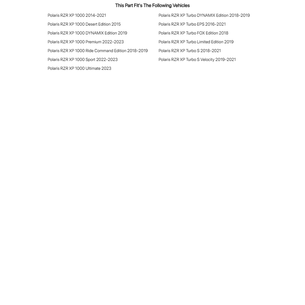 TUSK UTV Quick Release Cargo System- Bed Mounted Medium Box Black for Polaris RZR XP Turbo S Velocity 2019-2021