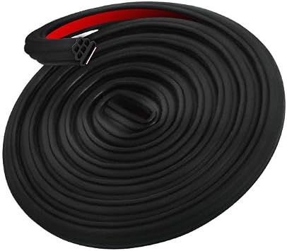 Car Door Seal Strip for Aston Martin DBX, Weatherproof Rubber Trim to Reduce Wind Noise, Block Dust Moisture, Easy Install, Compatible with Most Vehicles,16m