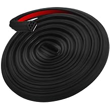 Car Door Seal Strip for Aston Martin Vanquish, Weatherproof Rubber Trim to Reduce Wind Noise, Block Dust Moisture, Easy Install, Compatible with Most Vehicles,16m