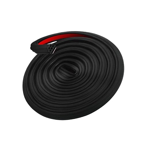 SGFHFYJNF Car Door Seal Strip for Lexus Coupe LC500/Convertible/Convertible Inspiration Series, Weatherproof Rubber Trim to Reduce Wind Noise, Block Dust Moisture, Easy Install,16m