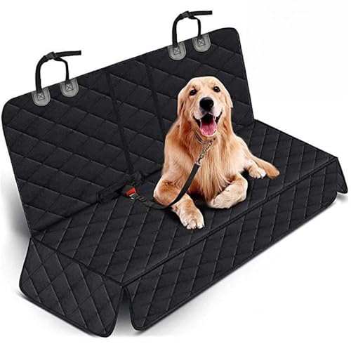 ASFSFF Funda Coche Perro de Asiento para Peugeot 107/3-türer (Bj.2005-2014), Protector de Asiento Trasero Impermeable y Resistente Cubierta para Mascotas y Perros Accesorios ﻿