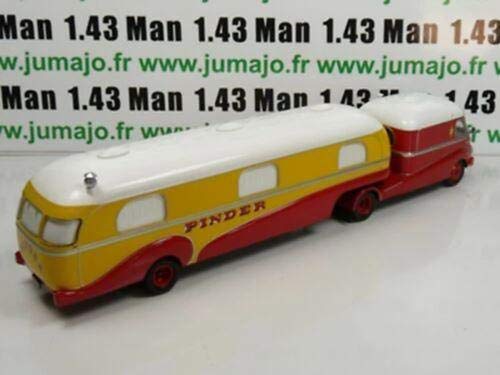 PIN3G + PIN4B 1/43 IXO Cirque PINDER : Ensemble Camion Directeur assomption