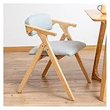  Chaises pliantes Chaise de salle à manger d\'appoint avec accoudoirs, chaises de salon empilables en bois avec sièges rembourrés assemblés Chaise supplémentaire pliante for invités, cuisine, bureau, fê