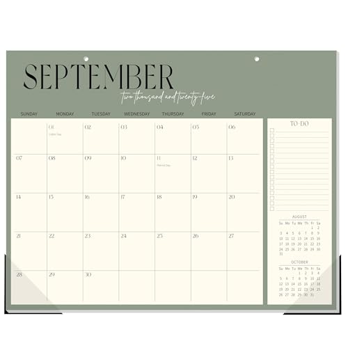 Calendrier de bureau 2025 2026 évitez les ratures et le manque de place avec ce grand format papier