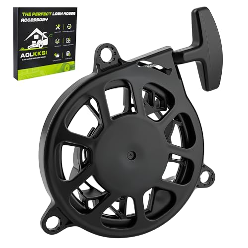 AOLKKSI 28400-Z9V-014 Recoil Starter Assembly for Honda GCV170 GCV200 HRX217K6 HRN216, Lawn Mower Pull Start Replaces 28400-Z9L-004, 28400-Z9L-014, 28400-Z9V-004