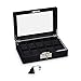 Produktbild Hermann Jäckle - Uhrenbox Ensingen I Uhren-Box für 10 Uhren I Uhrenbox Holz I Uhrenkasten schwarz hochglanz-poliert I Uhrenaufbewahrung I Uhrenbox für Armbanduhren I Uhr-Box I Uhrenetui