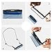 East top 10 Hole Harmonica Holder Neck Hands Free with Anti-Scratch Felt Pads to Protector Harmonica
