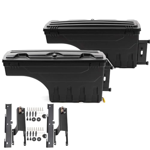 ALLGOOD Truck Bed Storage Toolbox Lockable Compatible with Ford F-250 F-350 Super Duty 2017-2023 Drawer Driver&Passenger Side 2Pcs