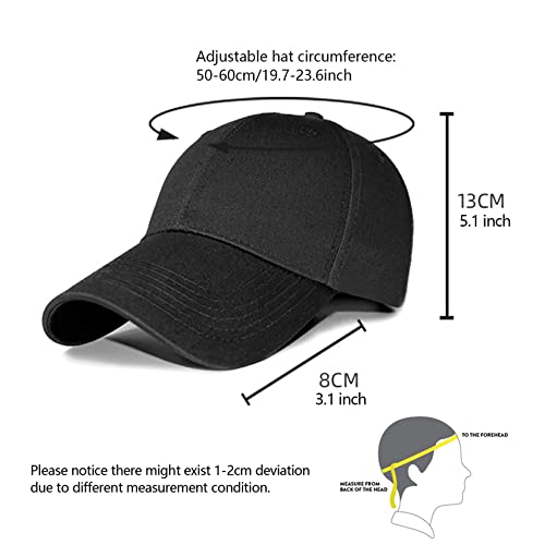 Bonés de beisebol clássicos masculinos bonés ajustáveis simples boné boné de caminhão Dad Hats, Pret
