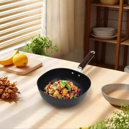 Image of ARTISOUL Frying Pan Non Stick Lightweight Multifunctional Saucepan for Stew Soup Home 24Cm