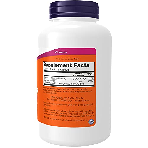 NOW-Supplements-C-1000-Zinc-Immune-Seasonal-Support-Formula-Antioxidant-Protection-180-Veg-Capsules