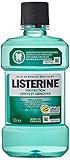  Listerine Enjuague bucal para protección de dientes y encías, menta fresca, 250 ml