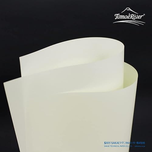 Miniatura 3 de Tomoe River FP Hoja Suelta de 52gsm por SANZEN, 8.27 x 11.7 pulgadas (tamaño A4), crema, 100 hojaspaquete (SR-A4P-C)