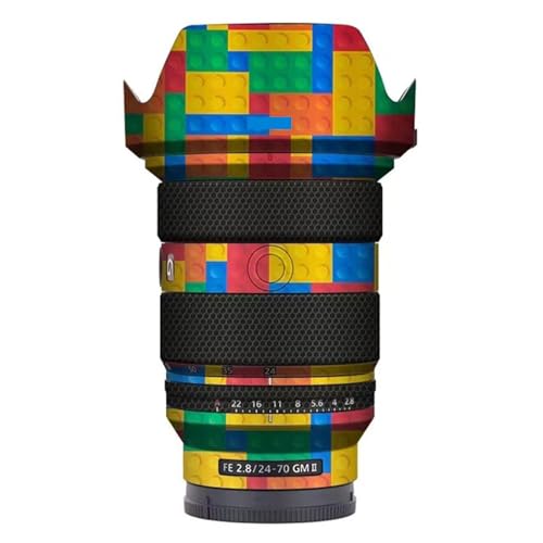 Protection objectif Sony FE 24-70 mm F2.8 GM II finie les rayures grâce au vinyle brique