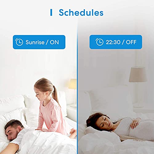 Image of meross 3 Way Smart Light Switch (Neutral Wire Required), 2.4G WiFi Light Switch Supports Alexa, Google Assistant and SmartThings, Voice Control and Schedule (1 Pack)