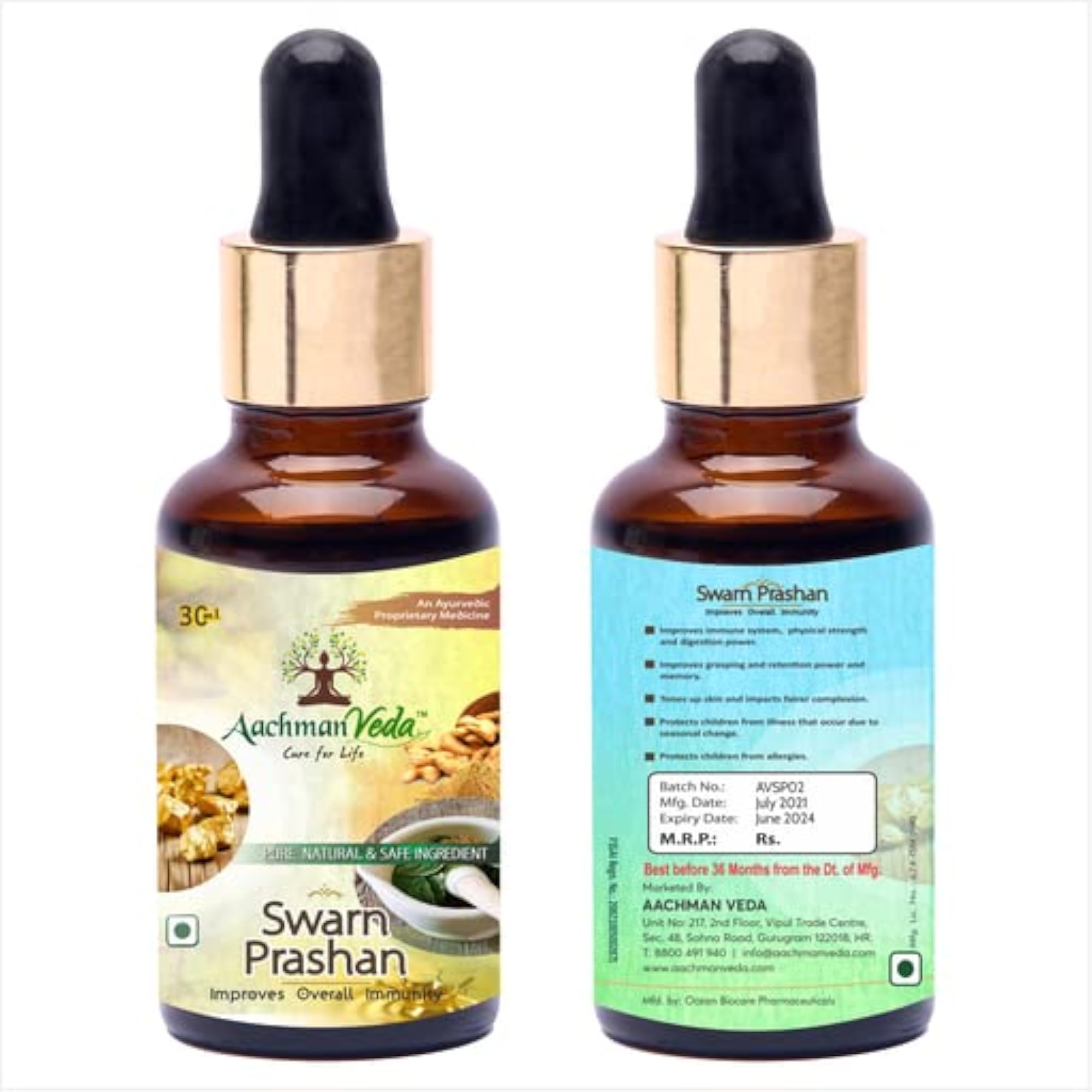 Swarna Prashan for Kids, 30ml
