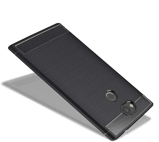 Image of Hybrid Carbon Fiber Back Case for Sony L2 (Black)