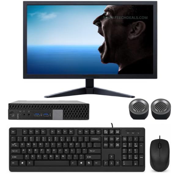 𝗗𝗲𝗹𝗹Tiny Desktop Combo | 19" FHD Display | 𝗜𝗡𝗧𝗘𝗟i5 6th Gen |4GB RAM |128GB SSD | Win 10/11 Pro | WiFi | MS Office | HDMI/VGA/DVI/USB Connectivity | Home, Office & Study (Pre-Owned & Tested)-picture-31