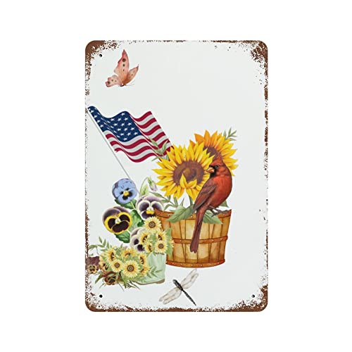 Cadeau souvenir de bébé pour deuil panneau USA métal