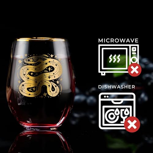 Verre à vin python de 500ml pour pimenter vos soirées entre amis - 5