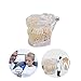 Transparent Disease Teeth Model, YOUYA DENTAL Transparent Dental Implant Teeth Model Dentist Standard Disease Removable Tooth Pathological Teaching Model