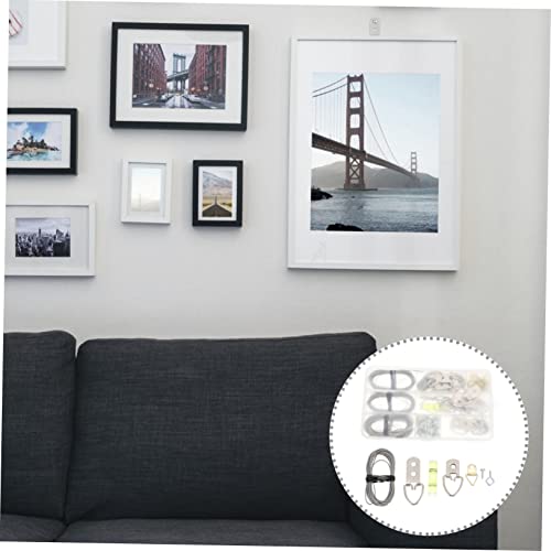 Image of LIFKOME Picture Hanging Kit 102 Pieces Wall Decor Screws Picture Wire Hangers Home Office Decor Hardware