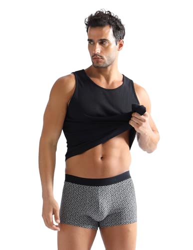 Image of U.S. Polo ASSN. Men PT005 Cotton Modal Printed Premium Underwear Trunks -Pack of 1