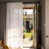 ⭐DIMENSION: Chaque paquet contient 1 panneaux de voilage. Chaque panneau mesure largeur x hauteur et plusieurs tailles sont disponibles. Pour un rendu optimal, nous recommandons que la largeur des rideaux soit 1,5 à 2,6 fois supérieure à celle du support de la tringle.