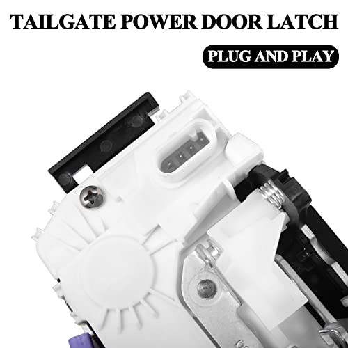 Image of Power Tailgate Door Lock Latch Assembly Compatible for 2007-2018 Jeep Wrangler Replacement Rear Trunk Latch Actuator 4589584AG 4589584AF 4589584AD