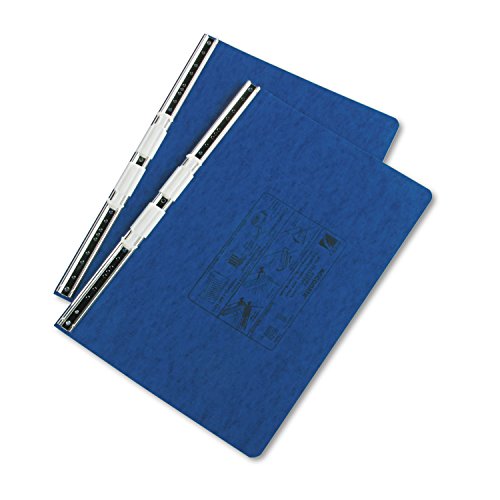 ACCO Pasta de dados suspensa, folhas sem explosão, 37 x 21 cm, azul escuro (54043), 2,5 cm (ACC54043