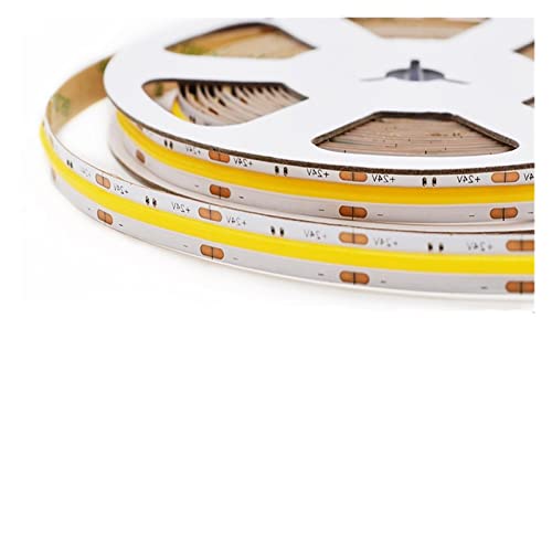 Tira de luz LED COB para salones: iluminación lineal regulable de 5 metros blanca